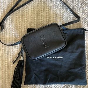 YSL Lou belt bag monogram black